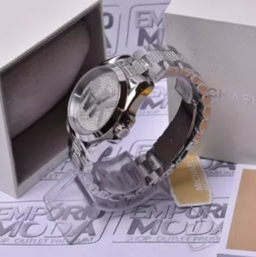 Brand NWT MICHAEL KORS Crystal Glitz ladies watch - Picture 5 of 6